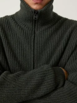 Men LISA YANG Overshirts & Cardigans^The Clement Zip Cashmere Cardigan