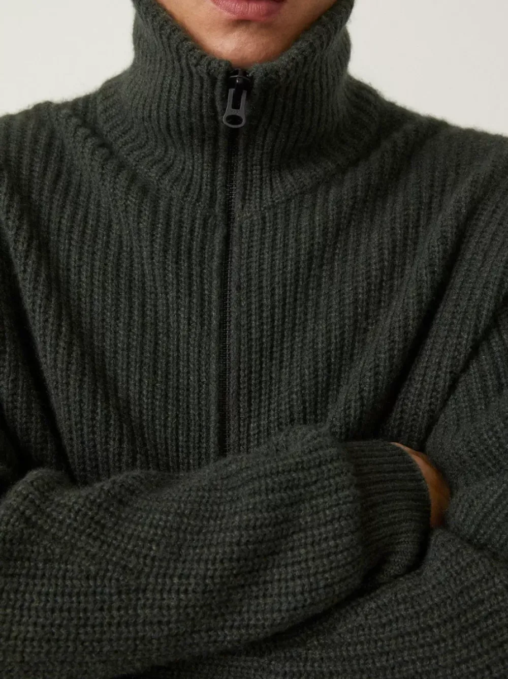 Men LISA YANG Overshirts & Cardigans^The Clement Zip Cashmere Cardigan