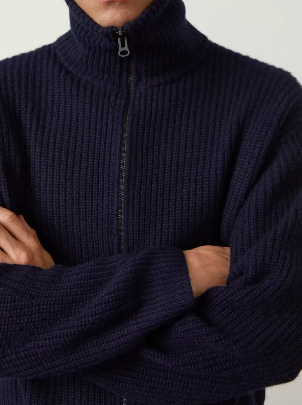 Men LISA YANG Overshirts & Cardigans^The Clement Zip Cashmere Cardigan