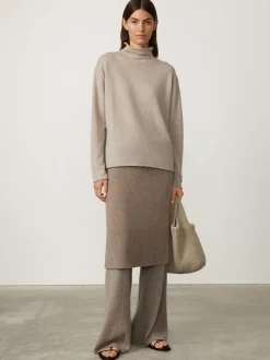Women LISA YANG Sweaters^The Clio Sweater | Mock Neck Cashmere Sweater