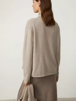 Women LISA YANG Sweaters^The Clio Sweater | Mock Neck Cashmere Sweater