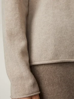 Women LISA YANG Sweaters^The Clio Sweater | Mock Neck Cashmere Sweater