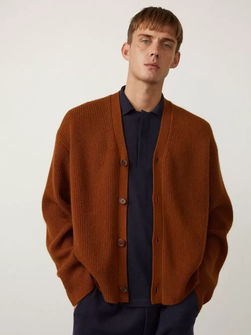 Men LISA YANG Overshirts & Cardigans^The Dion V-Neck Cashmere Cardigan