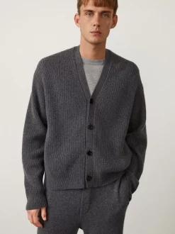 Men LISA YANG Overshirts & Cardigans^The Dion V-Neck Cashmere Cardigan