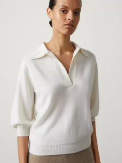 Women LISA YANG Tops^The Kimberly Polo Neck Top