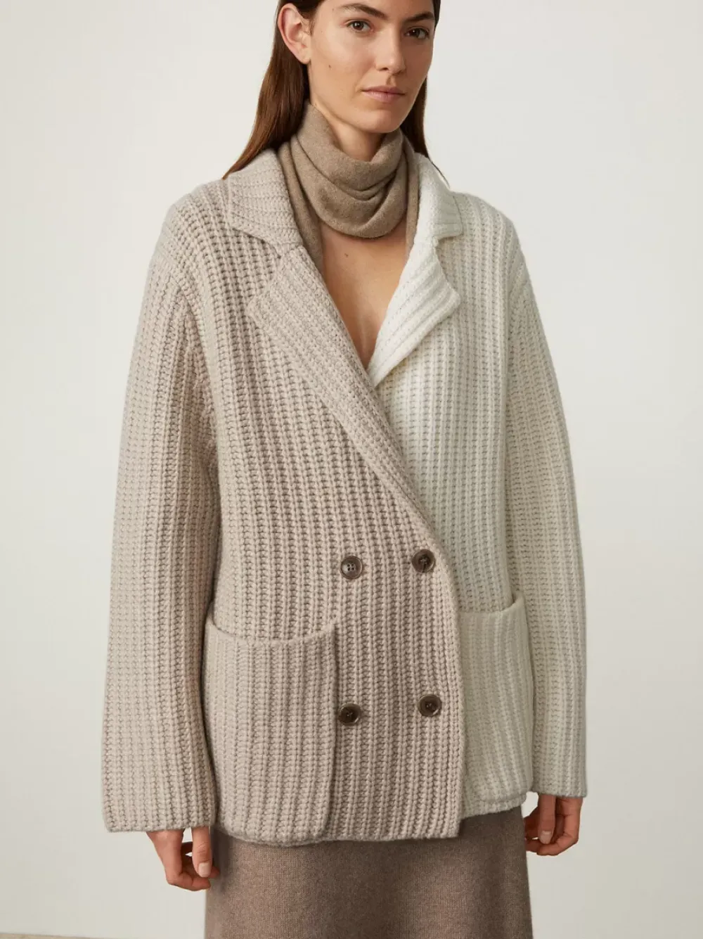 Women LISA YANG Coats & Jackets^The Ninon Block Cardigan