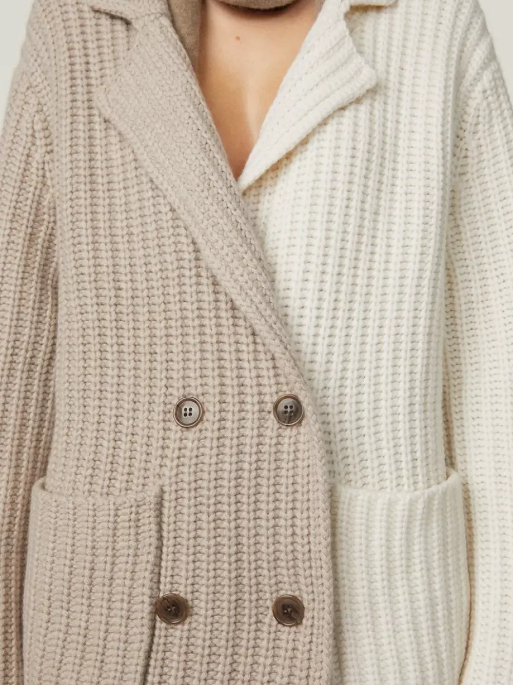 Women LISA YANG Cardigans^The Ninon Block Cardigan