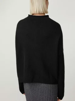 Women LISA YANG Sweaters^The Sandy Sweater - Mock Neck Cashmere Sweater