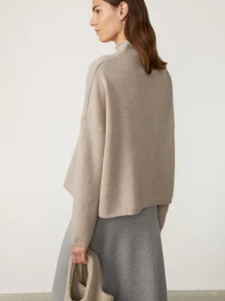 Women LISA YANG Sweaters^The Y Sweater | Mock Neck Cashmere Sweater