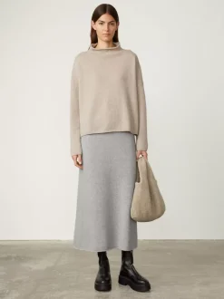Women LISA YANG Sweaters^The Y Sweater | Mock Neck Cashmere Sweater