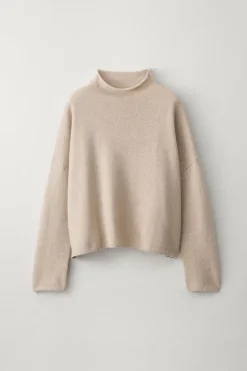 Women LISA YANG Sweaters^The Y Sweater | Mock Neck Cashmere Sweater
